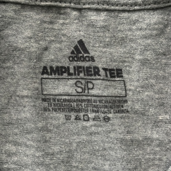 Adidas Gray Amplifier Tee S/P - Picture 2 of 8